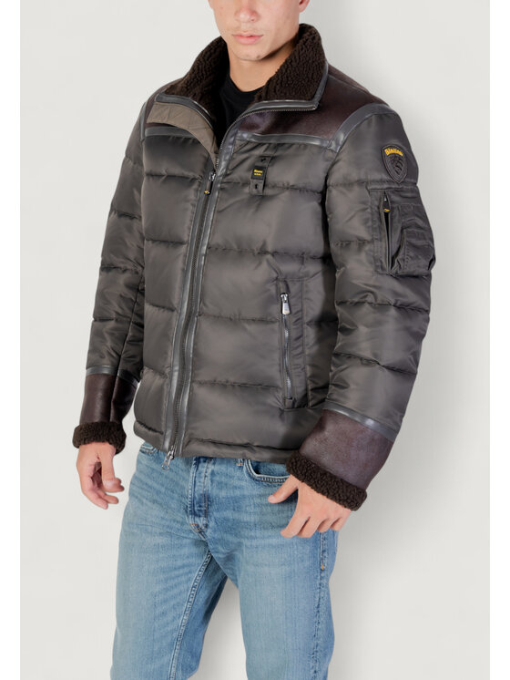 Blauer Blauer Μπουφάν χειμωνιάτικο ORGAN Πράσινο Casual Fit