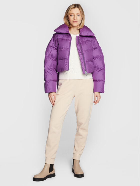 Marc O'Polo Marc O'Polo Μπουφάν πουπουλένιο 209 0808 70007 Μωβ Oversize