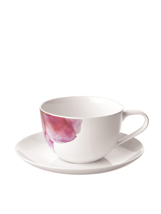 Villeroy & Boch Villeroy & Boch Spodek do filiżanki Rose Garden Villeroy & Boch Biały