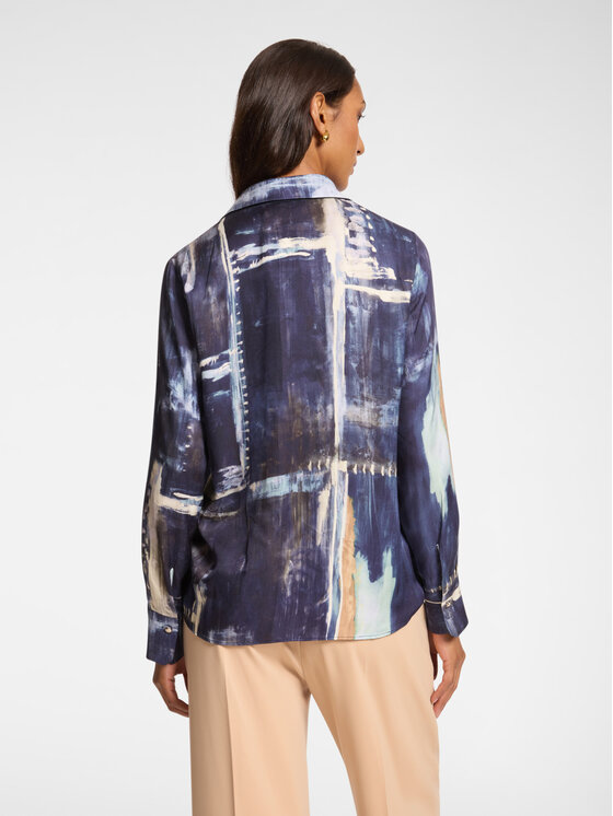 Elena Mirò Elena Mirò Camicia 5164P100229N043 Blu Regular Fit
