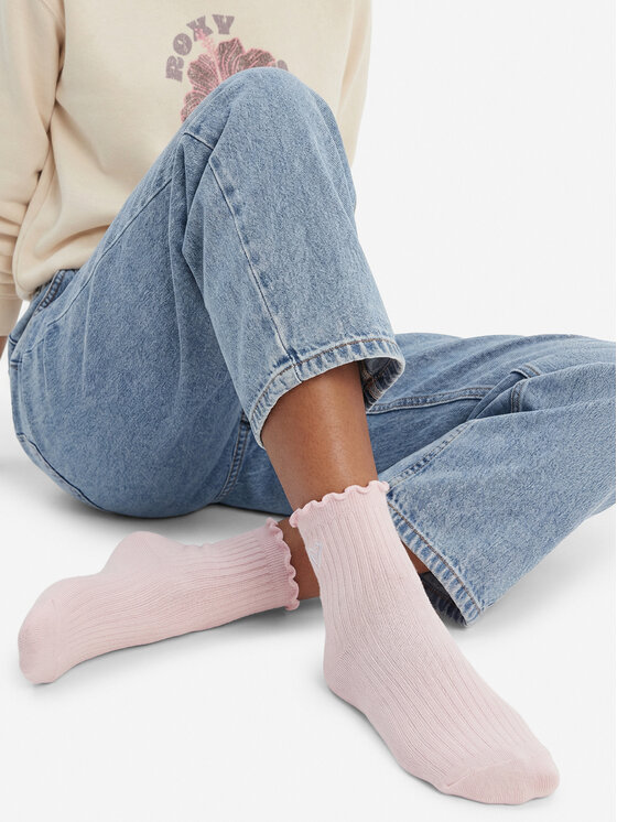 Roxy Roxy Dolge nogavice AS_ROXY_01Z_SS25 (3-PACK) Roza