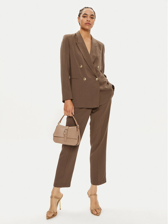 ViCOLO ViCOLO Suknjič TB1567 Rjava Regular Fit