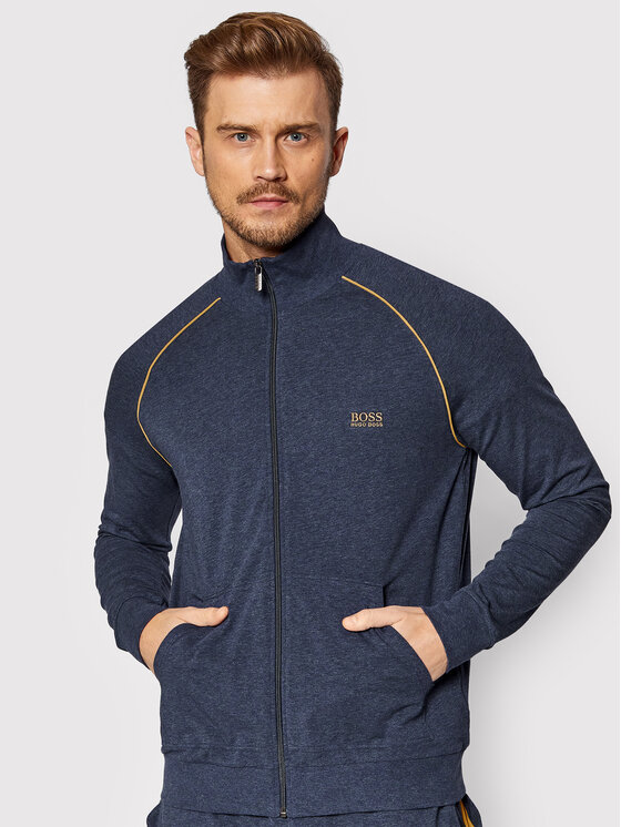 Felpa Mix&Match 50379013 Blu scuro Regular Fit