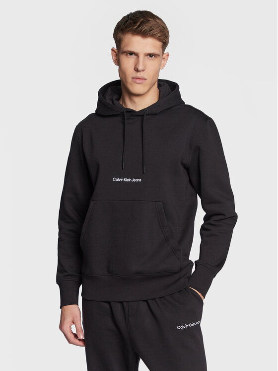 Calvin Klein Jeans Calvin Klein Jeans Felpa J30J322894 Nero Regular Fit