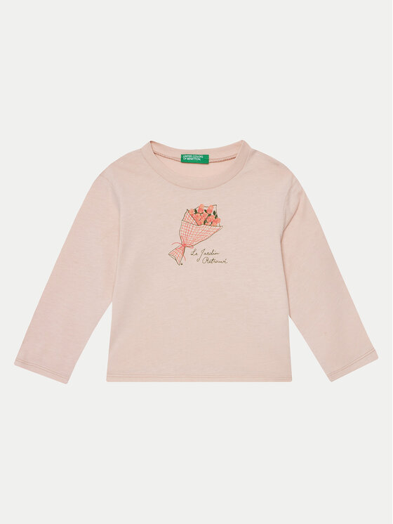 United Colors Of Benetton United Colors Of Benetton Blūze 3ATNG10GL Rozā Regular Fit
