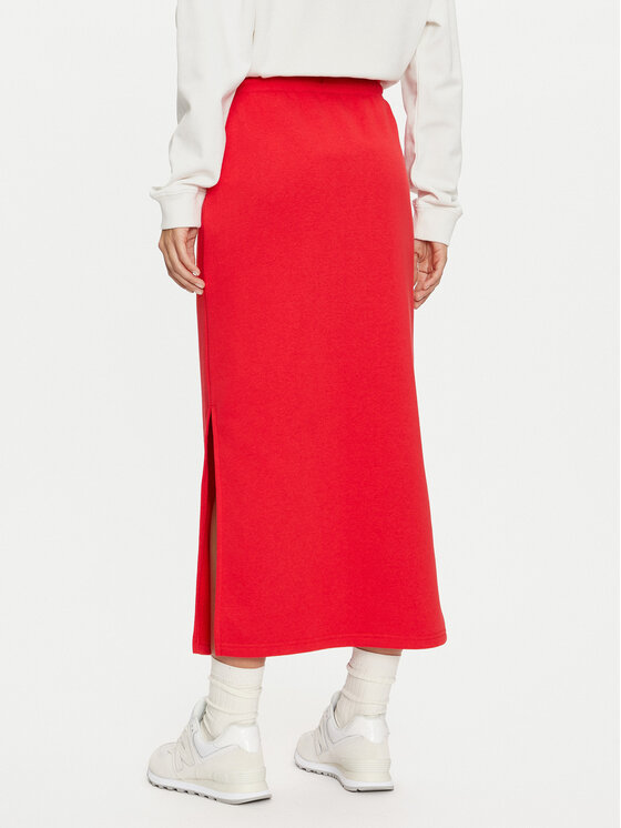 Noisy May Noisy May Midi sijonas Moia 27032563 Raudona Regular Fit