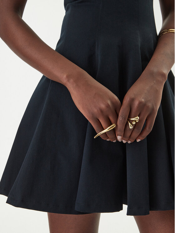 Versace Jeans Couture Versace Jeans Couture Ikdienas kleita 80HAO909 N0715 Melns Slim Fit