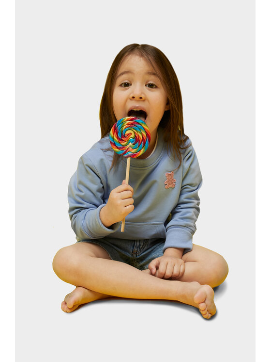 MANDRAGORA MANDRAGORA Felpa unicorn Blu Regular Fit