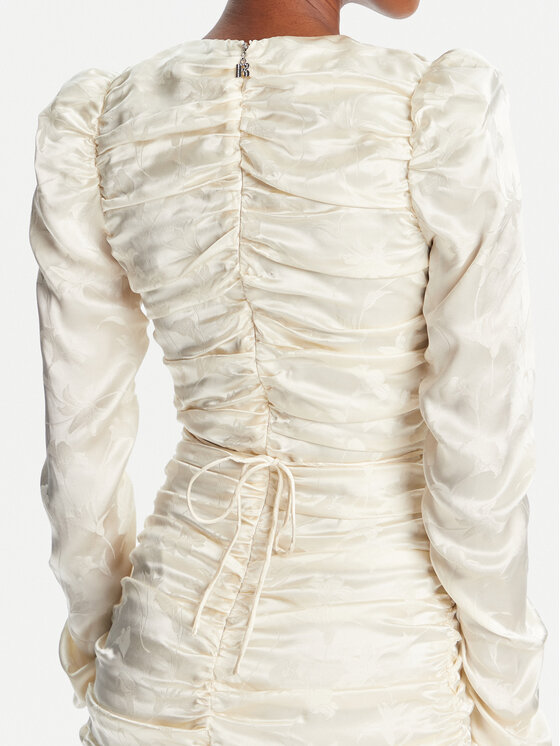 ROTATE ROTATE Coctailkleid 113955858 Écru Slim Fit