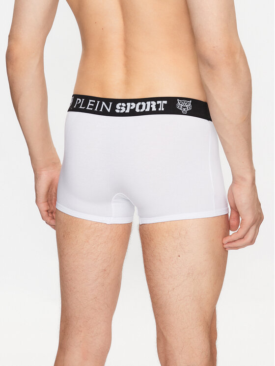 Plein Sport Plein Sport Boxer Tiger SACC MUY0356 SJY001N Bianco