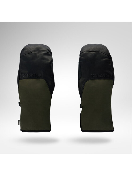 Rossignol Rossignol Rękawice narciarskie Type Mittens R-Shell Dry Zielony ciemny