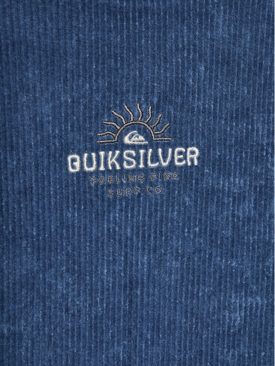 Quiksilver Quiksilver Світшот Cord Otlr EQBFT03847 Голубий Regular Fit