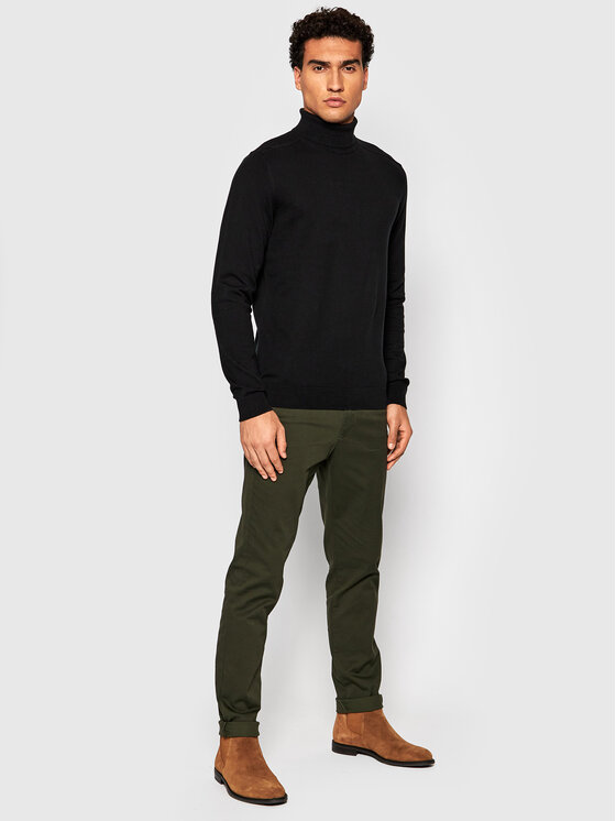 Selected Homme Selected Homme Golfas Berg 16074684 Juoda Regular Fit