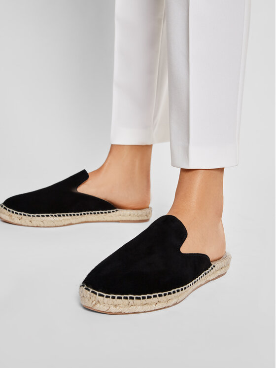 Manebi Espadrilles Mules K 1.0 M0 Schwarz Modivo