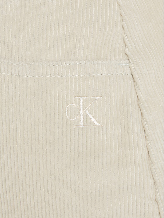 Calvin Klein Jeans Calvin Klein Jeans Spodnie materiałowe IG0IG02615 Beżowy Straight Fit