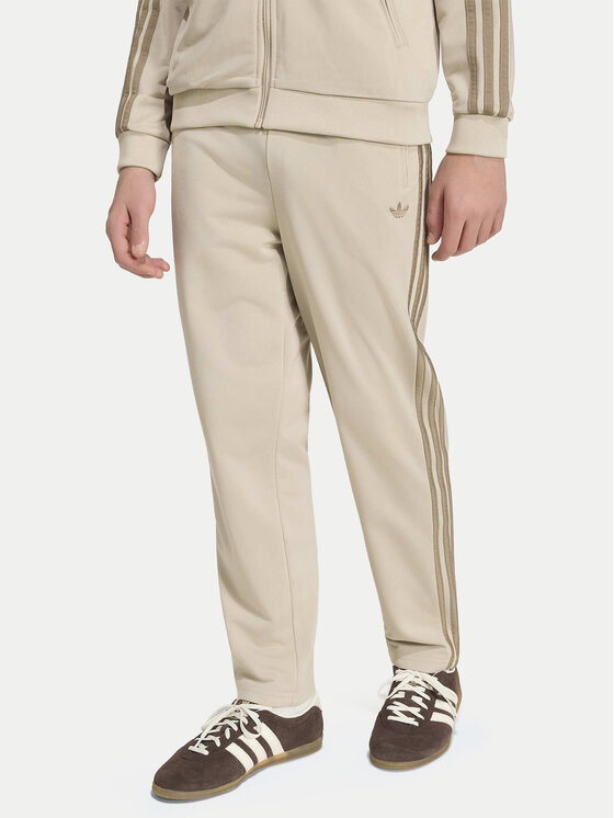 adidas adidas Teplákové nohavice Firebird HZ6652 Svetlo béžová Regular Fit