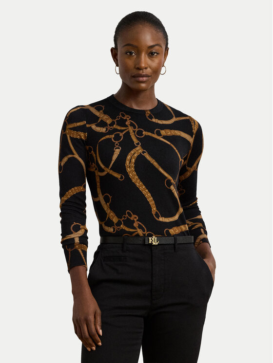 LAUREN RALPH LAUREN LAUREN RALPH LAUREN Halenka 200971373001 Černá Slim Fit