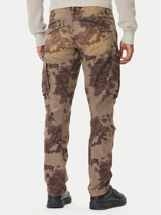 G-Star Raw G-Star Raw Текстилни панталони Rovic Zip 3D D02190-E081 Каки Tapered Fit