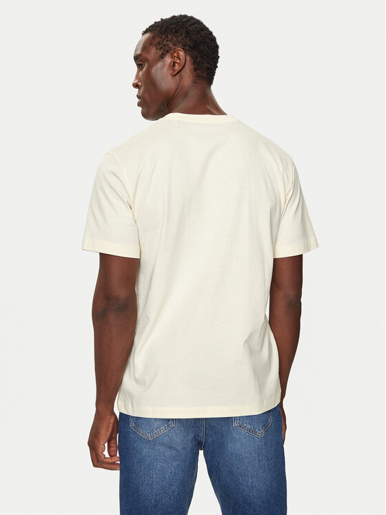 Guess Guess Тишърт M4BI83 K8FQ4 Екрю Regular Fit