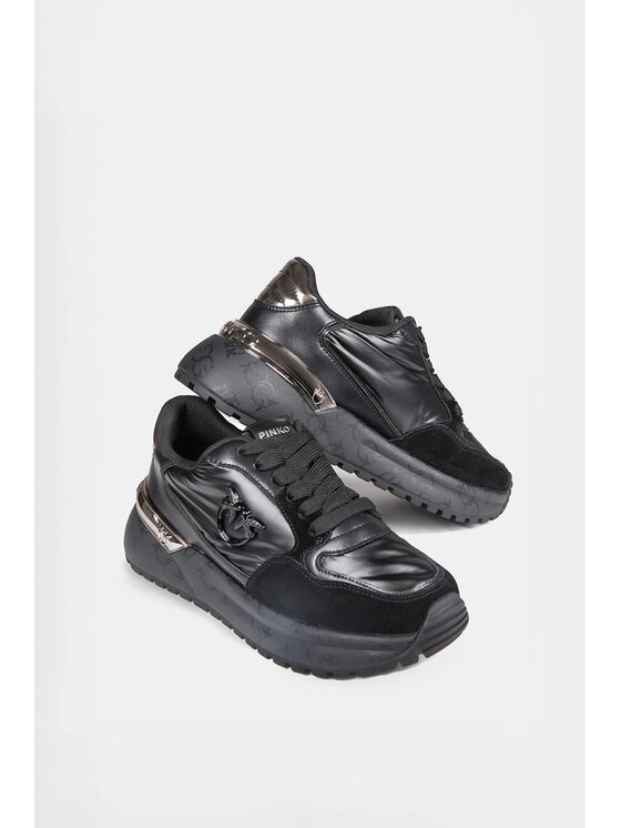 PINKO PINKO Sneakersy Gem 07 SS0055P106 Černá