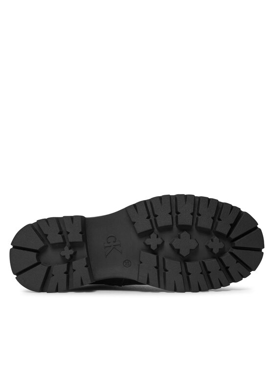 Calvin Klein Jeans Calvin Klein Jeans Ορειβατικά παπούτσια Lace-Up Bootie V3A5-80687-1355 S Μαύρο