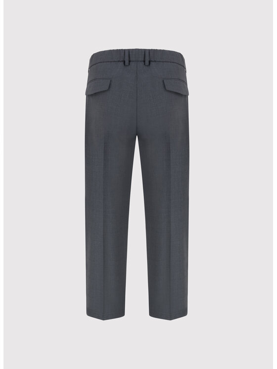 Pako Lorente Pako Lorente Spodnie materiałowe P25SF-WX-013 Szary Classic Fit