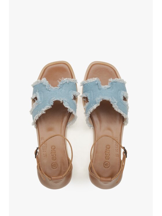 Estro Estro Σανδάλια ER00115478 Καφέ