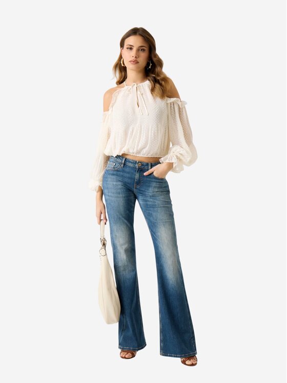 Guess Jeans Guess Jeans Τζιν LOW RISE BOOT Μπλε Regular Fit