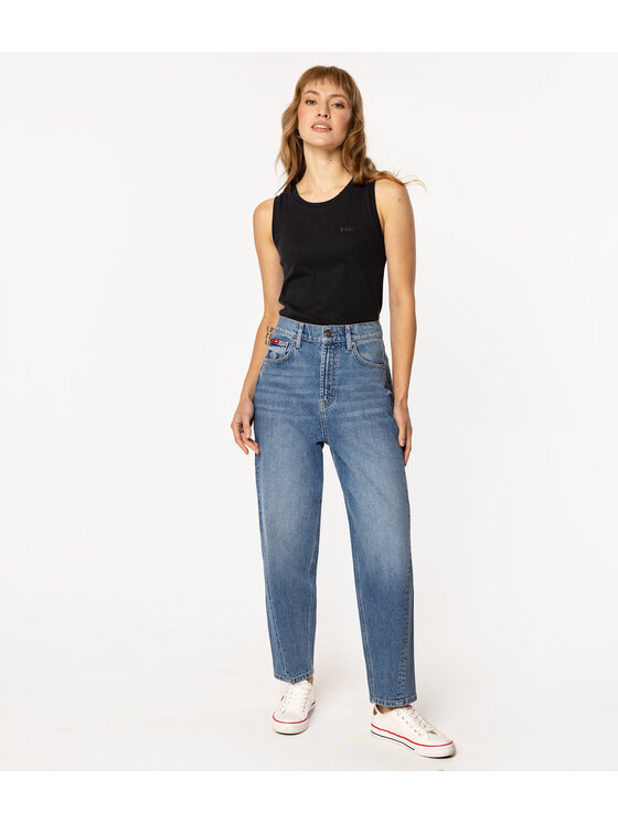 Lee Cooper Lee Cooper Jeansy CABRA 3122 Niebieski Barrel Fit