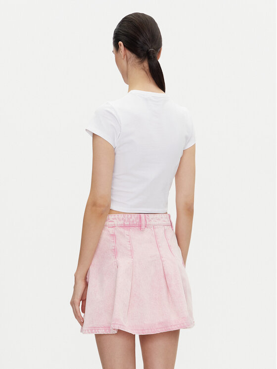 HUGO HUGO Marškinėliai Dome_B 50537247 Balta Slim Fit