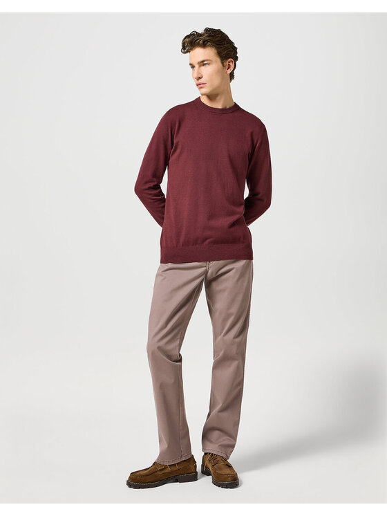 Wrangler Wrangler Spodnie materiałowe TEXAS Szary Regular Fit