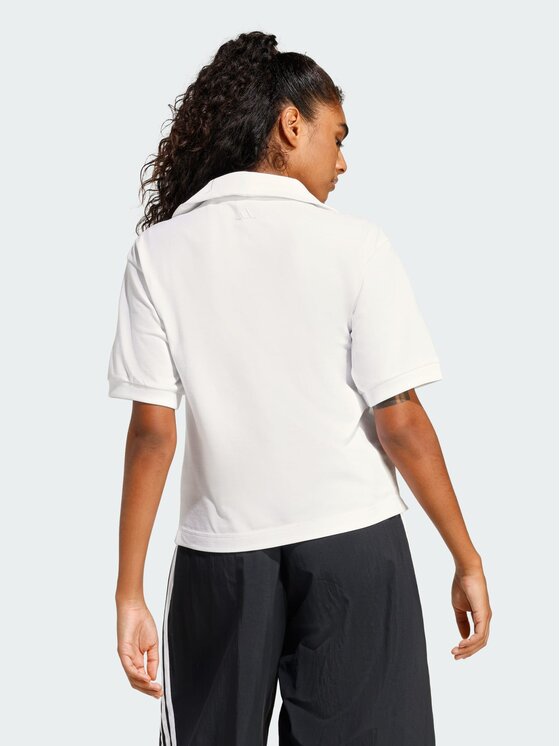 adidas adidas Polo 158660 Biały Regular Fit