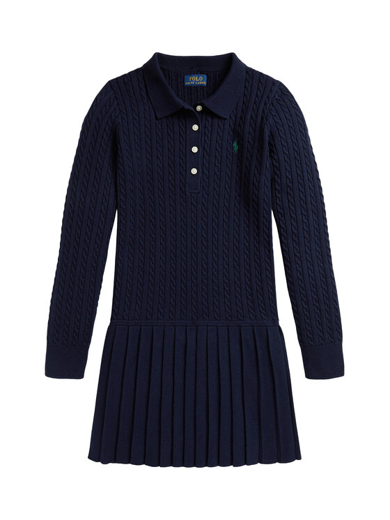 Polo Ralph Lauren Polo Ralph Lauren Rochie tricotată 313978841001 Bleumarin Regular Fit