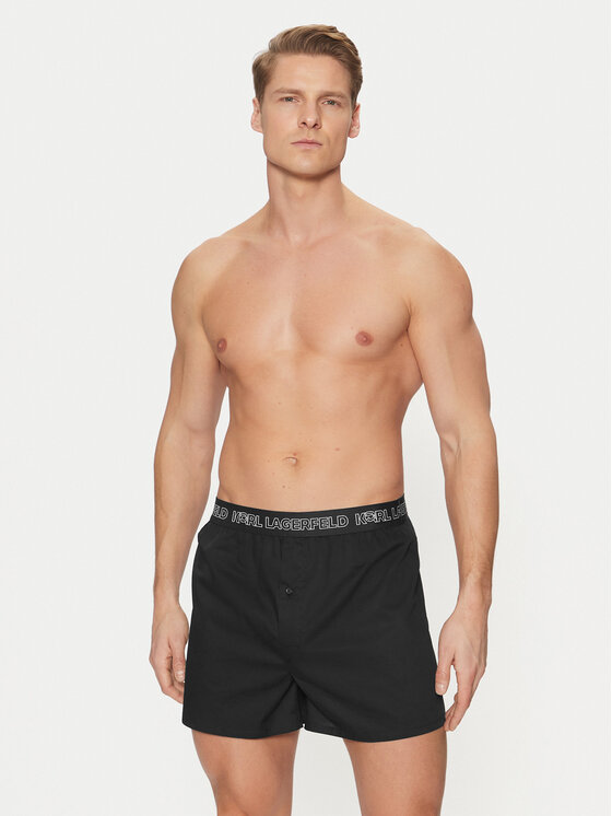 KARL LAGERFELD KARL LAGERFELD Set 3 perechi de boxeri A1M47131 Colorat