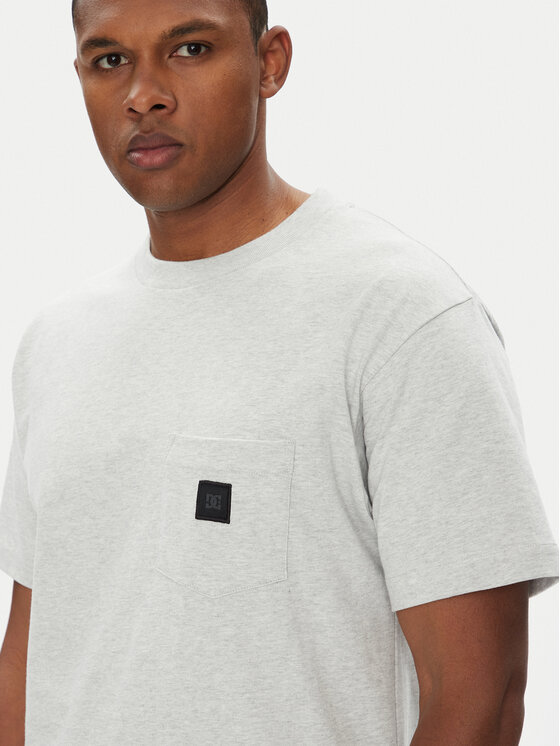 DC Shoes DC Shoes T-Shirt ADYKT03246 Šedá Regular Fit