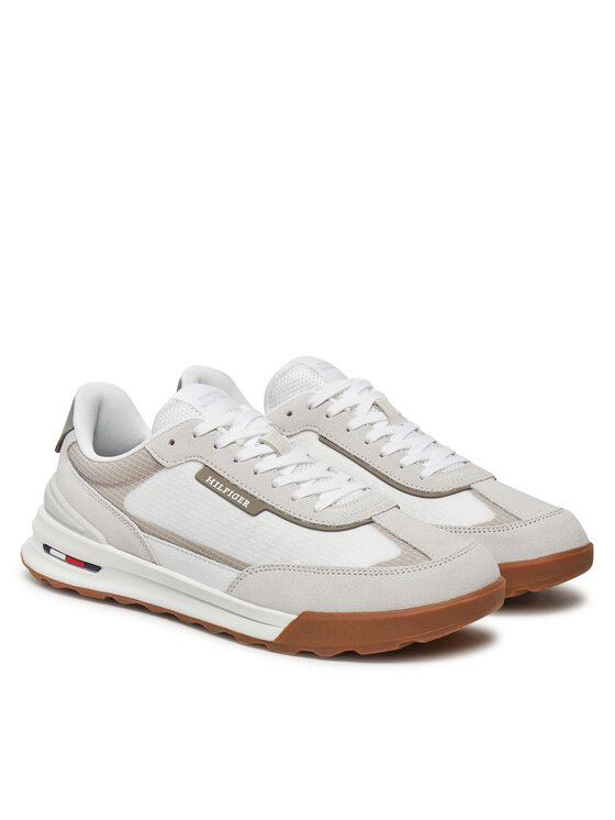 Tommy Hilfiger Tommy Hilfiger Snīkeri Retro Runner FM0FM05328 Balts