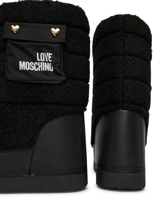 LOVE MOSCHINO LOVE MOSCHINO Čizme za snijeg JA24452G0NISM00A Crna