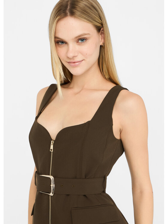 Liu Jo Liu Jo Gilet CF5022T2200X0708 Verde Regular Fit