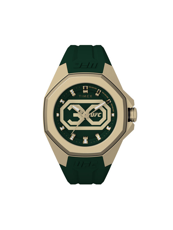 Timex Timex Zegarek UFC Pro 30th Anniversary TW2V90100 Zielony
