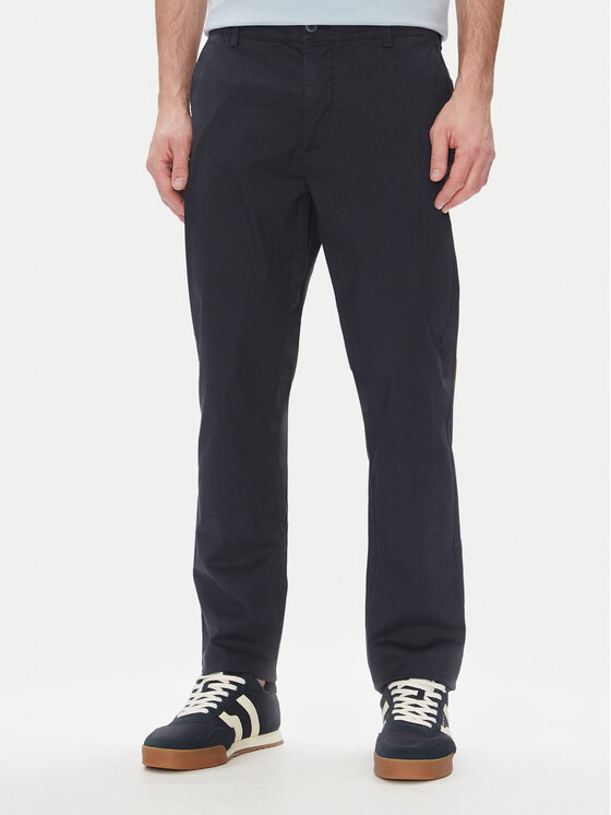 Pepe Jeans Chino nohavice PM211873 Tmavomodrá Slim Fit
