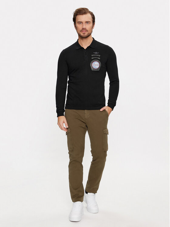 Aeronautica Militare Aeronautica Militare Polo 232PO1738J615 Nero Regular Fit