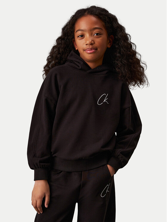 Calvin Klein Jeans Calvin Klein Jeans Μπλούζα Signage IG0IG02640 Μαύρο Regular Fit