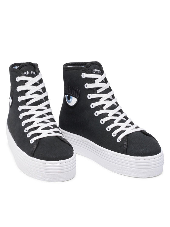 Converse chiara ferragni discount noir