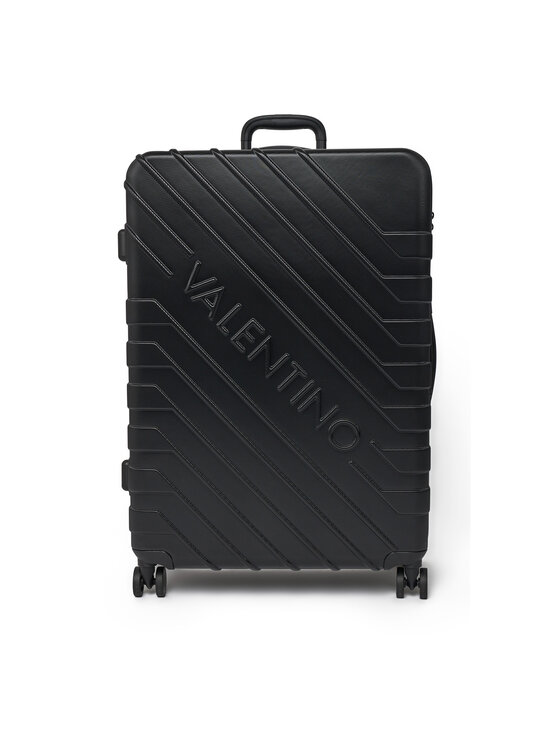 Valentino Valentino Голям куфар Starlight VV8MU03L Черен