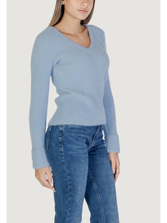 Morgan De Toi Morgan De Toi Maglione 212-MOOVE1 Blu Sweat Fit