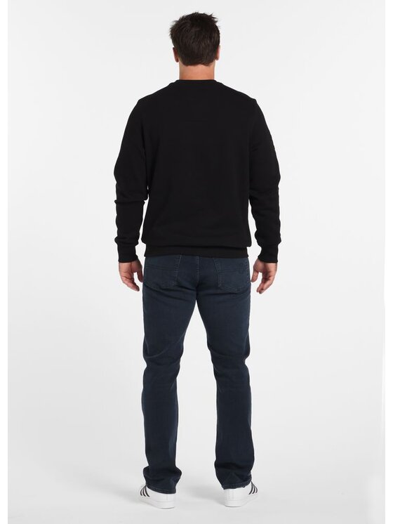 PITBULL PITBULL Bluza Sherwood Czarny Regular Fit