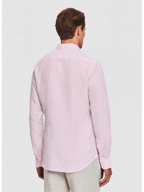 Pako Lorente Pako Lorente Koszula P26SN-1X-023 Różowy Slim Fit