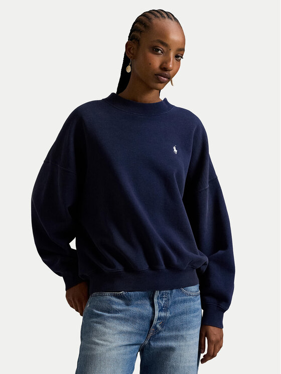 Polo Ralph Lauren Polo Ralph Lauren Bluză 211965111501 Bleumarin Oversize