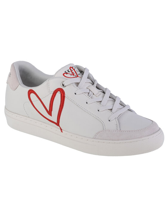Skechers Skechers Sneakersy Skechers Side Street - Lonely Heart Biały