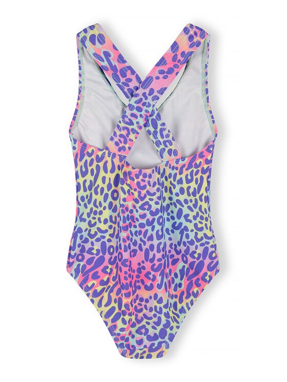minoti minoti Strój kąpielowy 30SWIM178 Fioletowy